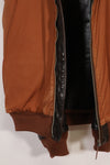 2000's size 44 Real McCoys A-2 flight jacket, repaired, used