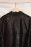 2000's size 44 Real McCoys A-2 flight jacket, repaired, used