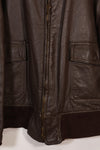 1969 Contract Size 46 US Navy G-1 Flight Jacket Heli Pilot Modified Rare Piece Used