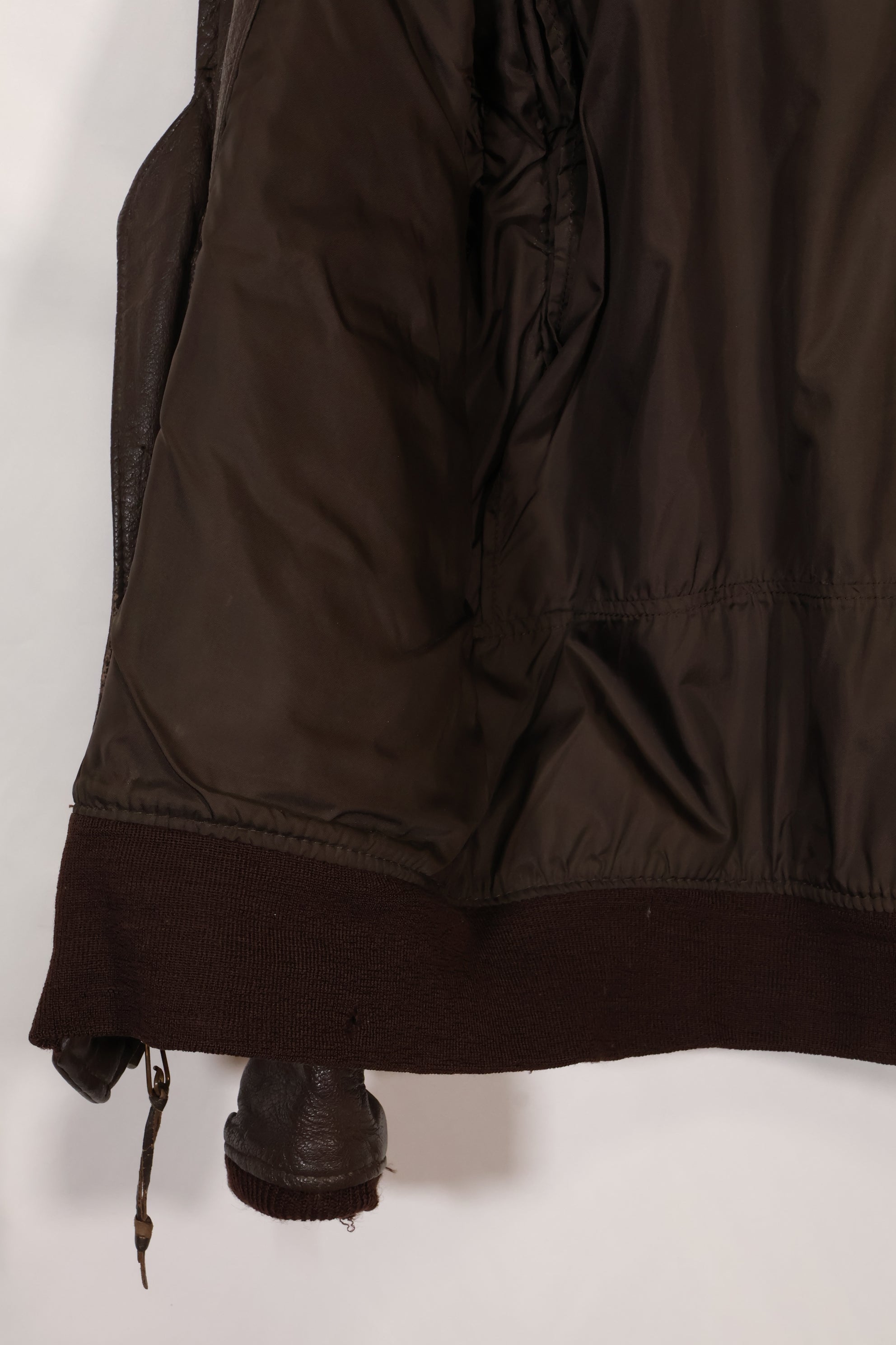 1969 Contract Size 46 US Navy G-1 Flight Jacket Heli Pilot Modified Rare Piece Used