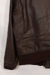 1969 Contract Size 46 US Navy G-1 Flight Jacket Heli Pilot Modified Rare Piece Used