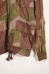 Real British Army SAS Smock WINDPROOF Camouflage Smock, size unknown, scratches and repairs, used.