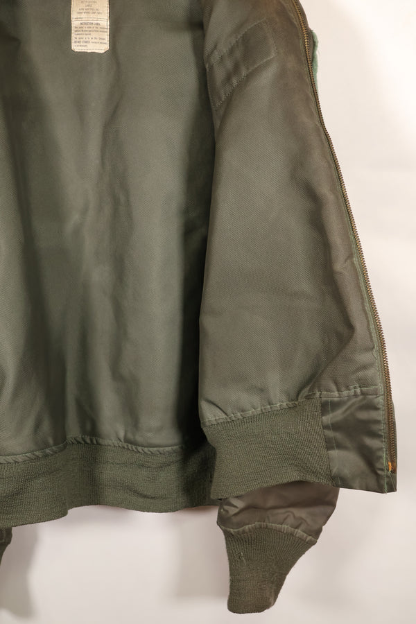 1988 Contract LARGE USAF CWU-36P Flight Jacket Light Zone Used