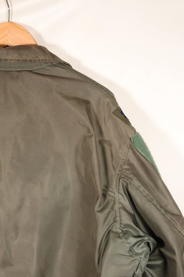 1988 Contract LARGE USAF CWU-36P Flight Jacket Light Zone Used