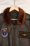 1968 contract size 42 US Navy G-1 flight jacket FAIRECONRON ONE used