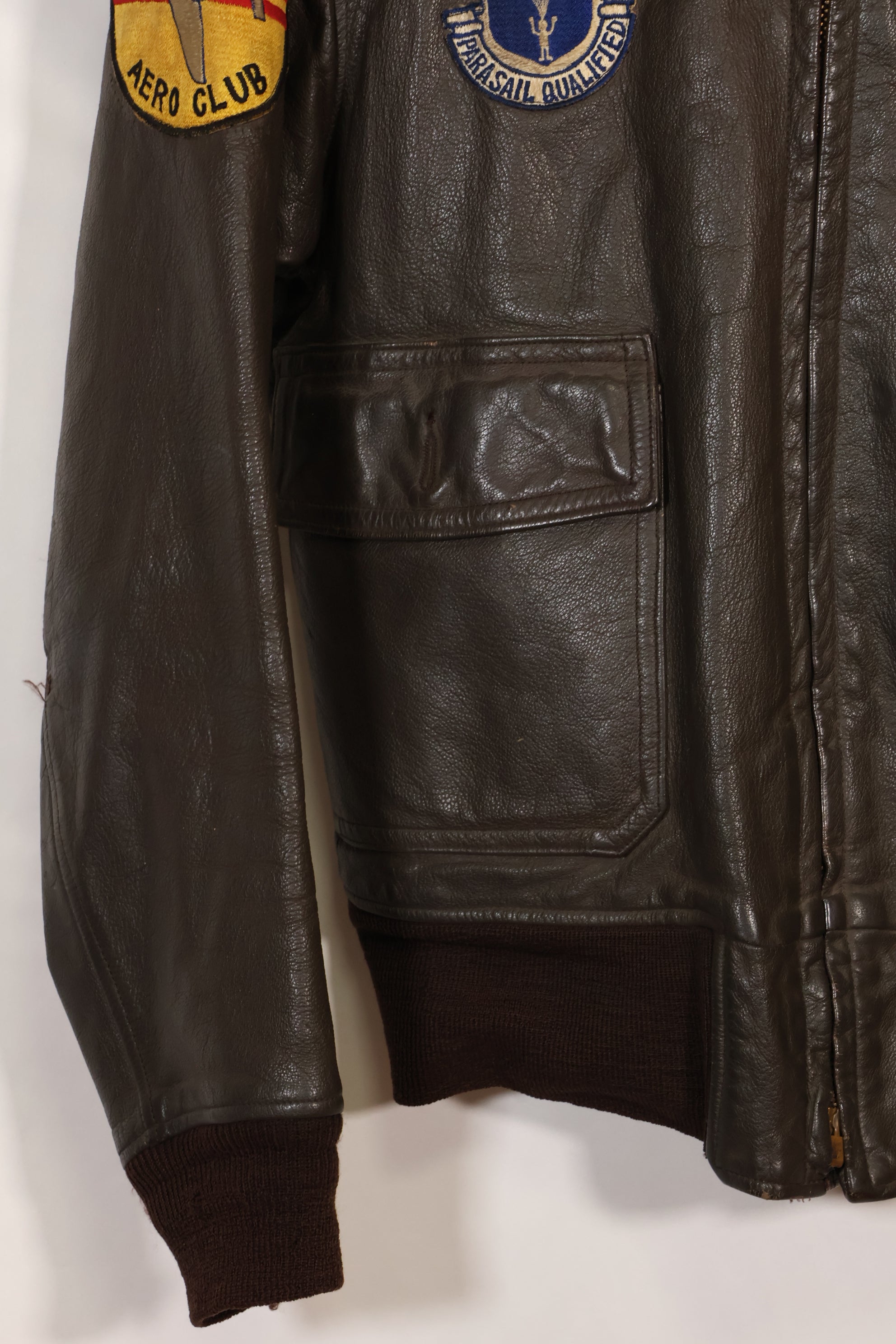 1968 contract size 42 US Navy G-1 flight jacket FAIRECONRON ONE used