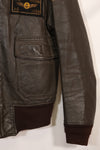1968 contract size 42 US Navy G-1 flight jacket FAIRECONRON ONE used