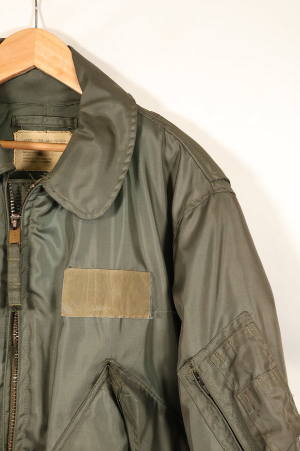 1976 Contract LARGE US Navy CWU-45P Flight Jacket Intermediates Used
