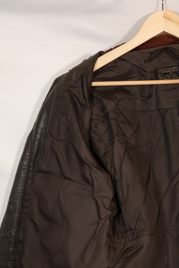 1968 contract size 42 US Navy G-1 flight jacket FAIRECONRON ONE used