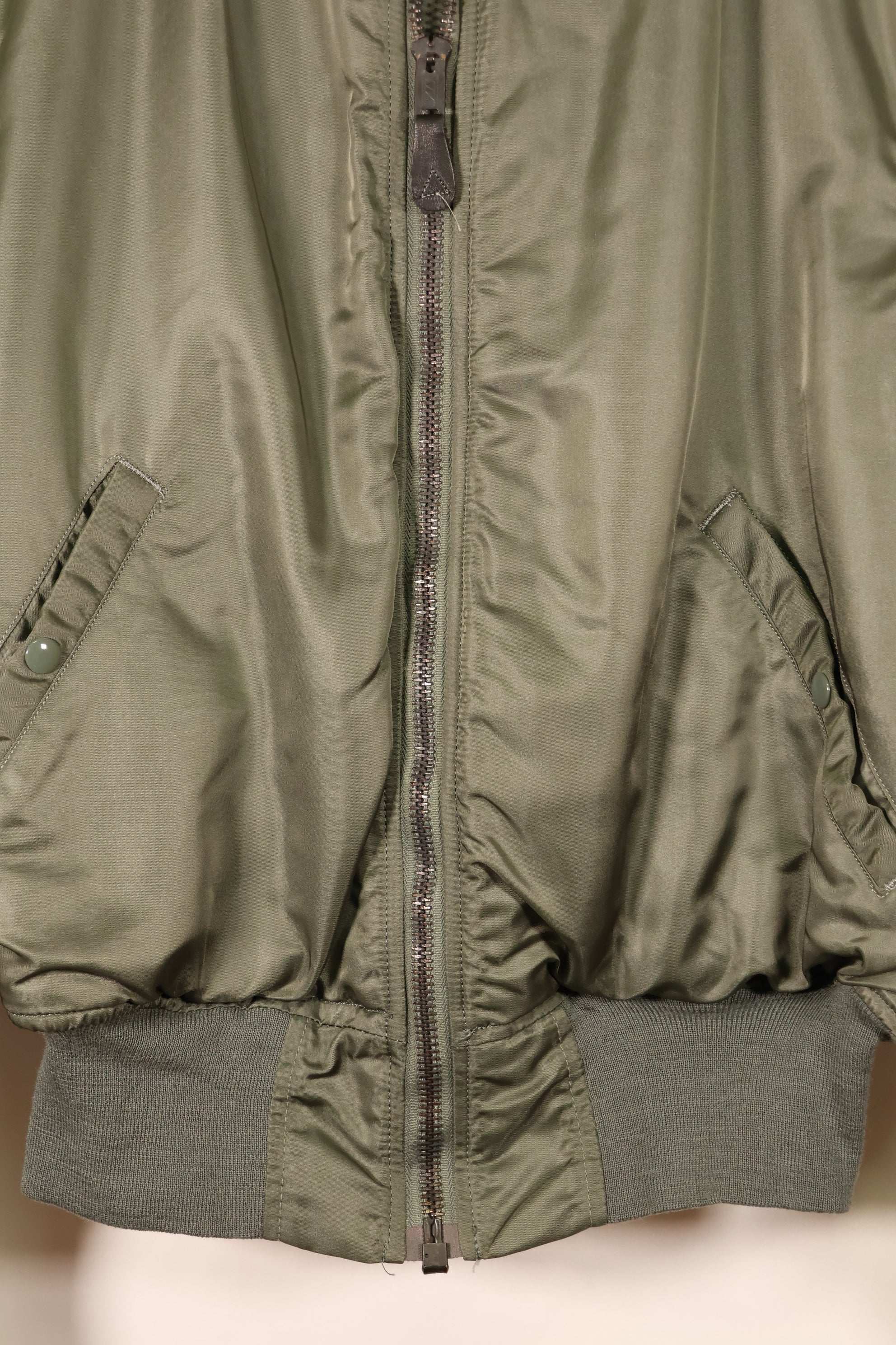 1966 Contract, LARGE, U.S. Air Force (USAF), MA-1 Flight Jacket, Virtually Unused, Good Condition