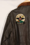 1968 contract size 42 US Navy G-1 flight jacket FAIRECONRON ONE used