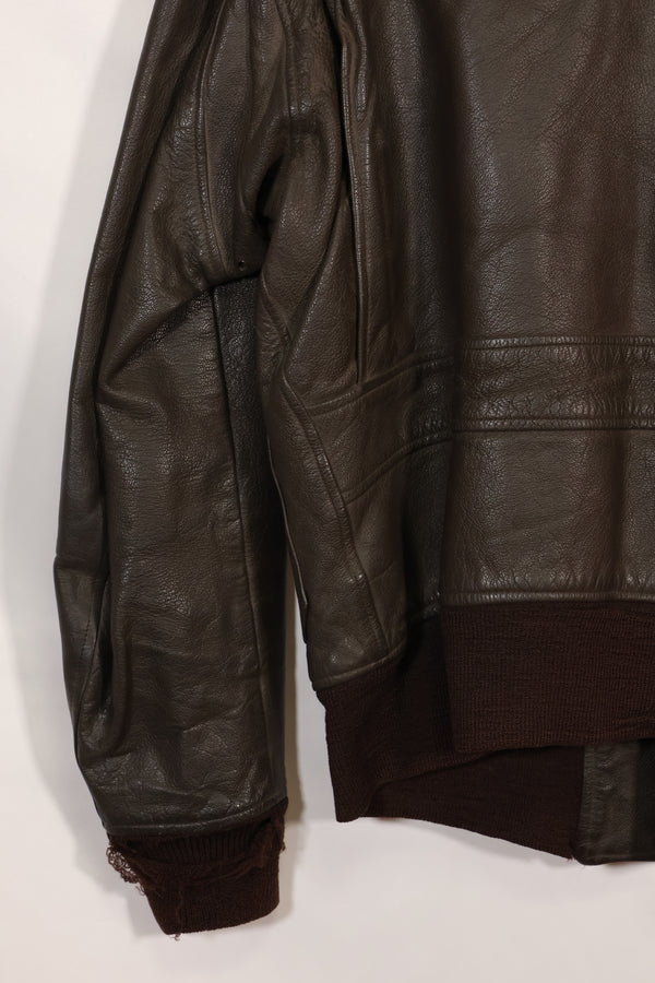 1968 contract size 42 US Navy G-1 flight jacket FAIRECONRON ONE used