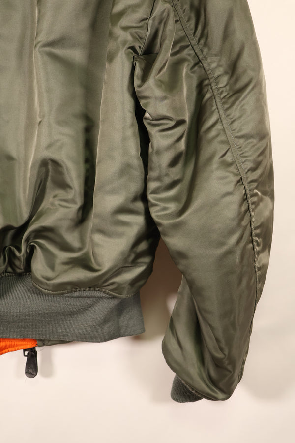 1966 Contract, LARGE, U.S. Air Force (USAF), MA-1 Flight Jacket, Virtually Unused, Good Condition