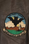 1968 contract size 42 US Navy G-1 flight jacket FAIRECONRON ONE used