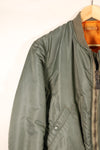 1968 Contract, LARGE, U.S. Air Force (USAF), MA-1 Flight Jacket, Mid-Period Model, Used