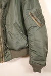 1968 Contract, LARGE, U.S. Air Force (USAF), MA-1 Flight Jacket, Mid-Period Model, Used