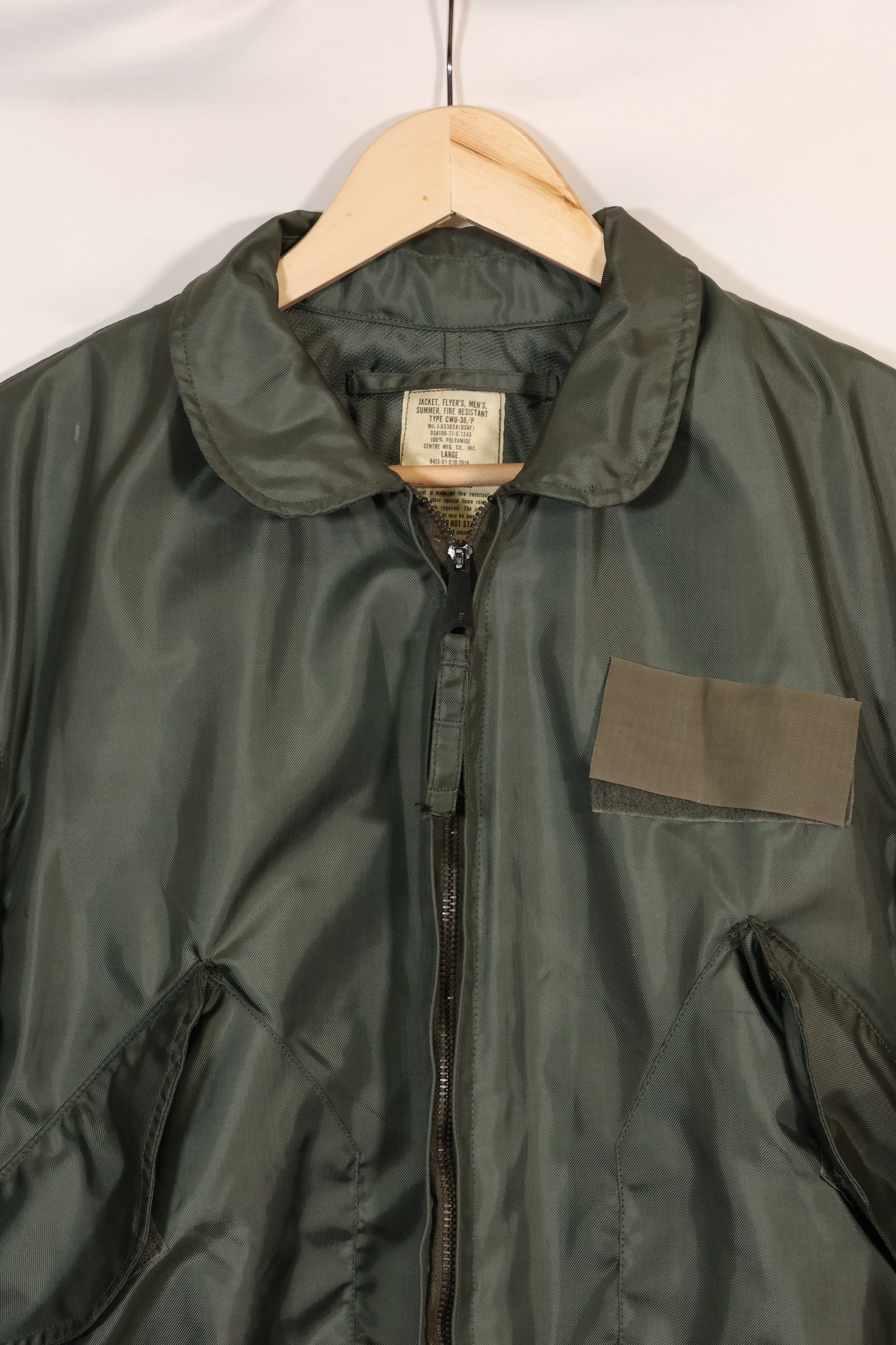 1977 LARGE Deadstock U.S. Navy CWU-36P Flight Jacket