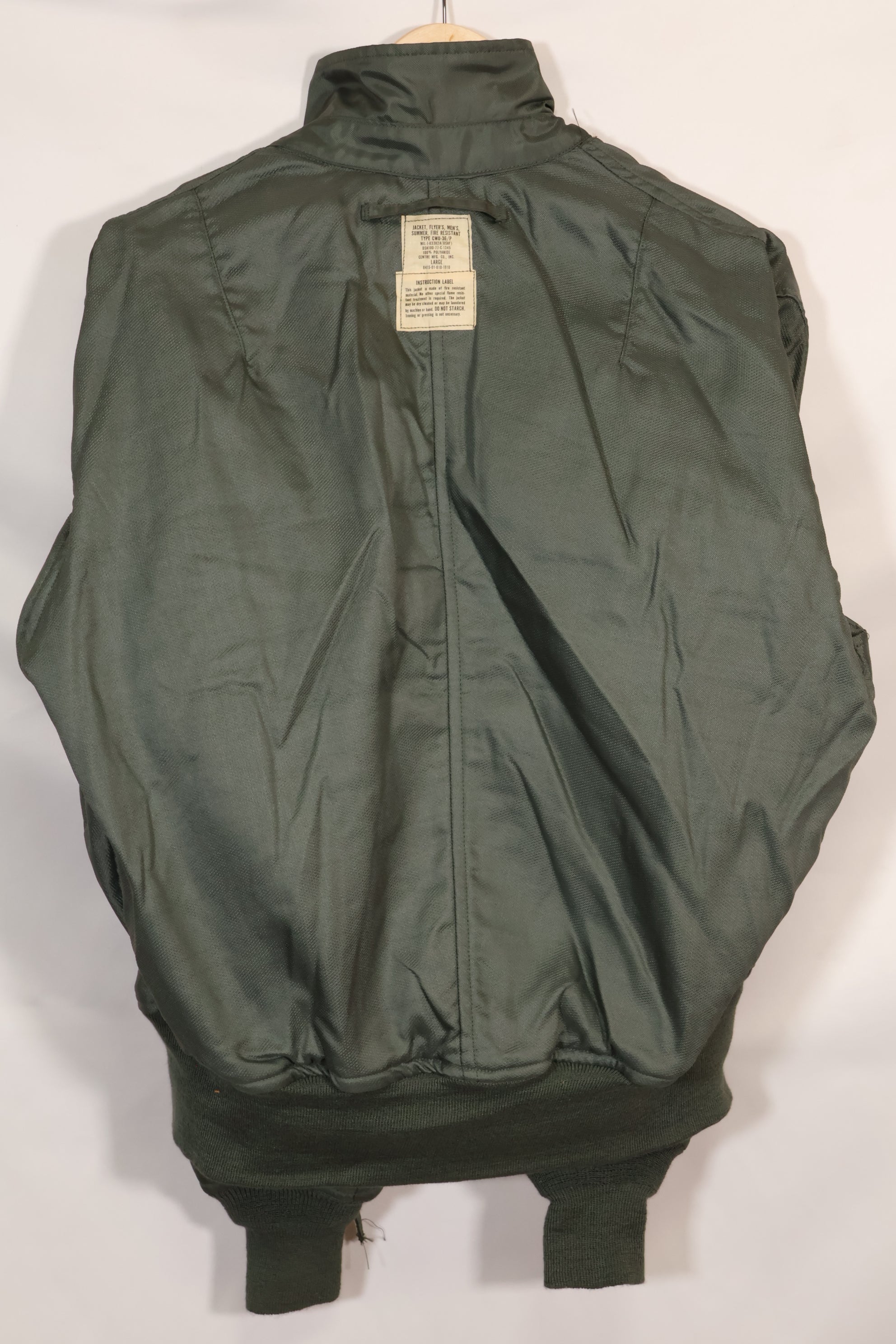 1977 LARGE Deadstock U.S. Navy CWU-36P Flight Jacket