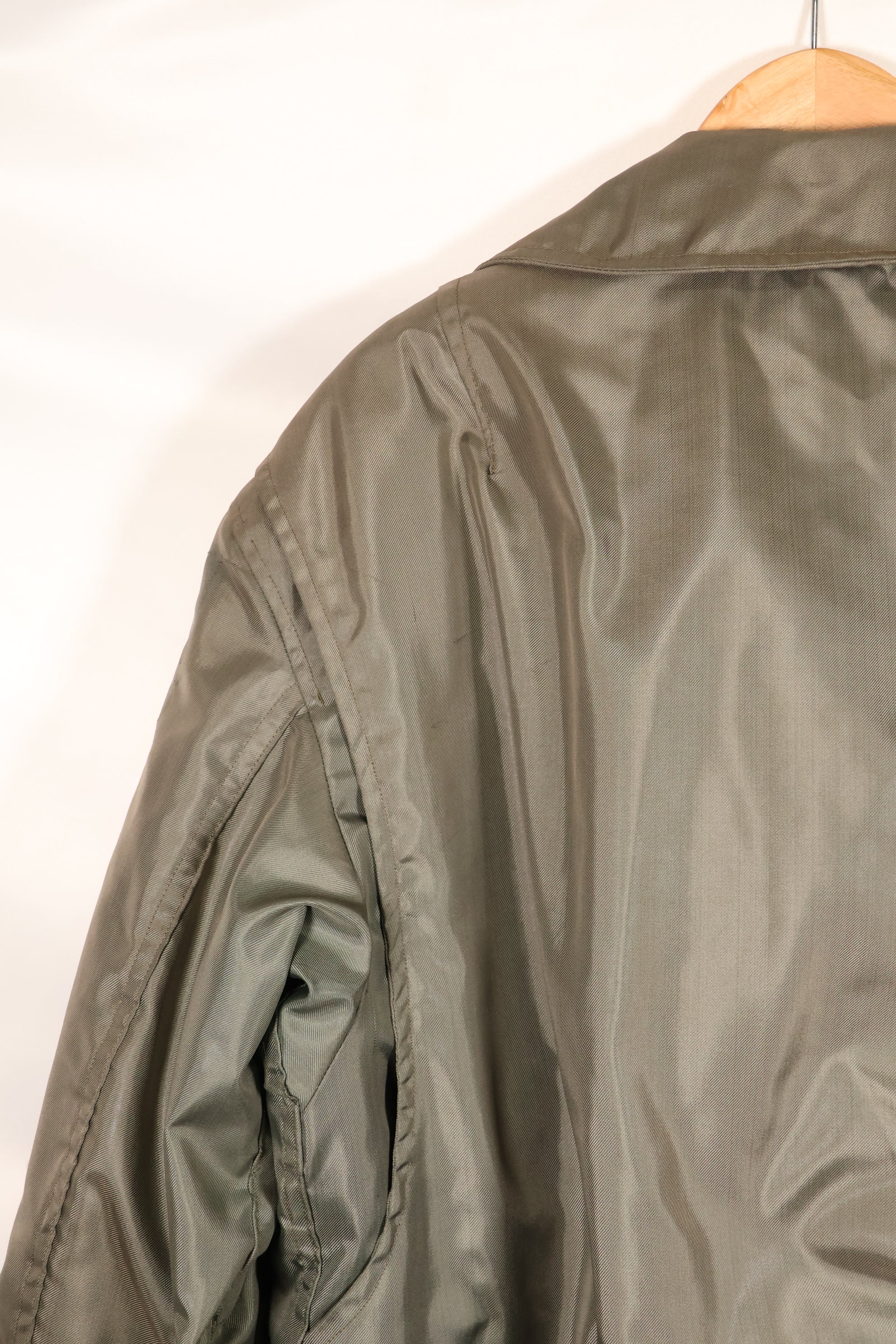 Circa late 1970s Estimated MEDIUM US Navy CWU-45P Flight Jacket Intermediates Used