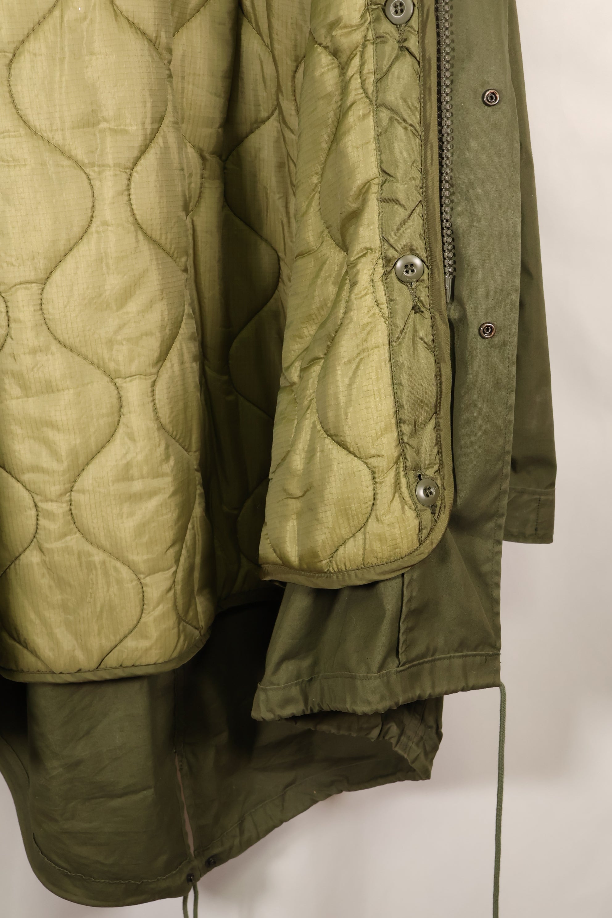 Multiple age lot M65 field parka fishtail parka, used in good condition.