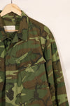Circa 1967 L-R Non Ripstop Early Print ERDL Fatigue Jacket Used