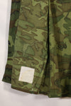 Circa 1967 L-R Non Ripstop Early Print ERDL Fatigue Jacket Used