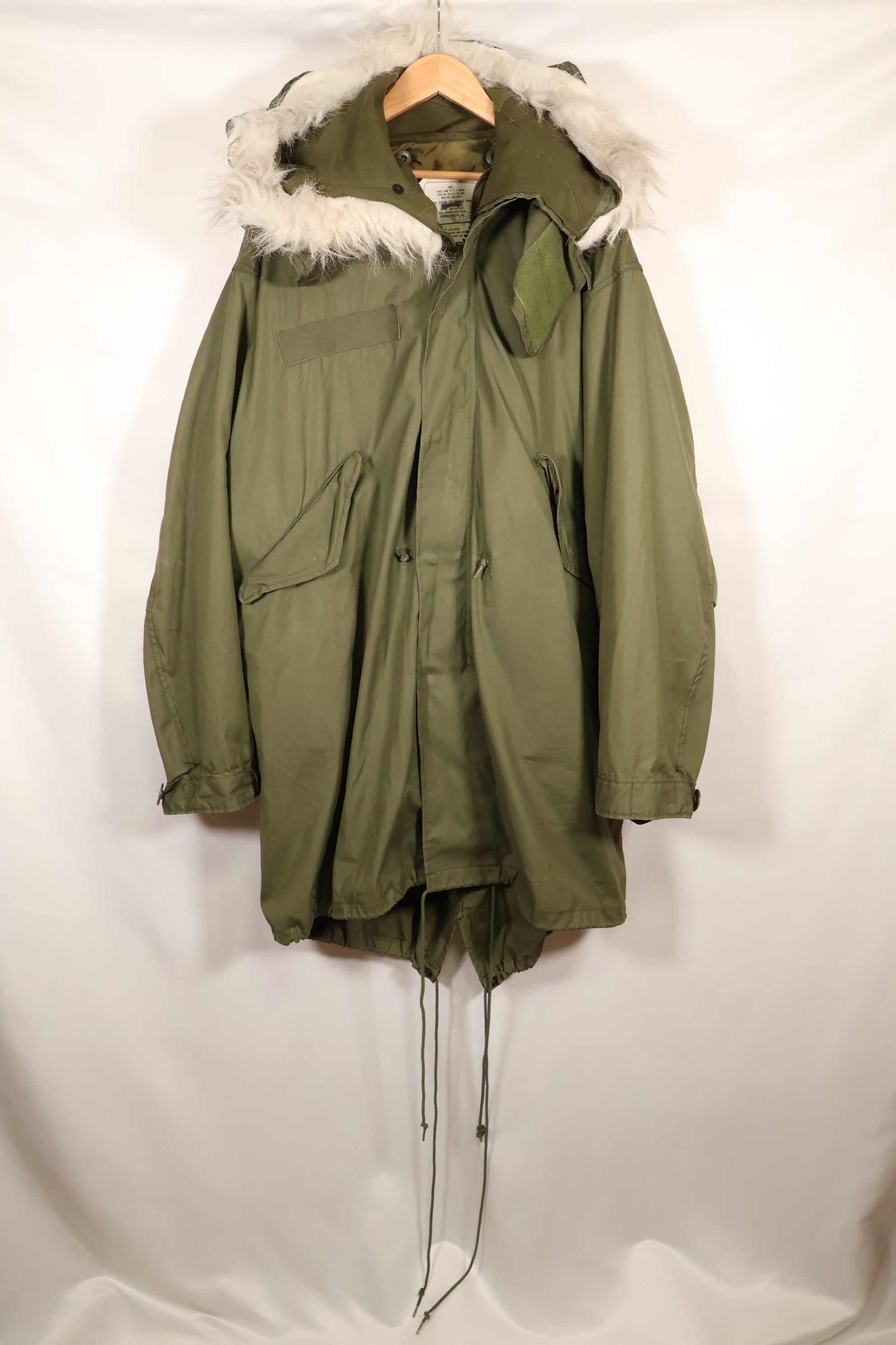 Multiple age lot SMALL M65 field parka fishtail parka in good used condition B