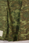 Circa 1967 L-R Non Ripstop Early Print ERDL Fatigue Jacket Used