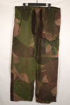 Real British Army SAS Trousers WINDPROOF Camouflage Pants Size No.4 Used