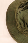 Authentic Fabric: South Vietnamese Marine Corps (VNMC) 3rd Pattern Transition-Period Fabric, Tiger Stripe Boonie Hat Replica