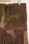 Real British Army SAS Trousers WINDPROOF Camouflage Pants Size Tag 1 Used D