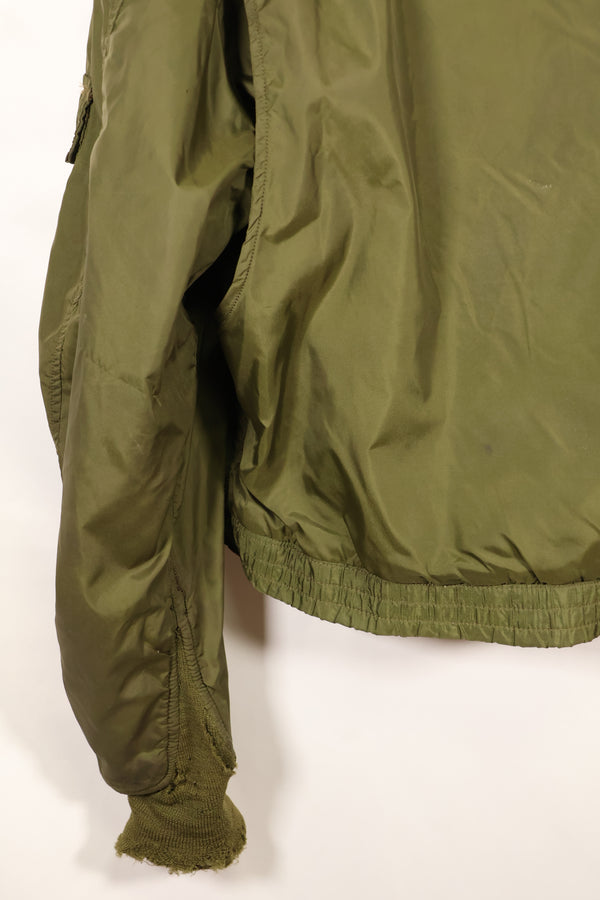 1972年契約　44R　アメリカ海軍　冬季用フライトジャケット　WEPジャケット　中古品