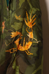 1970-71 large size Vietnam War camouflage poncho tour jacket DA NANG used