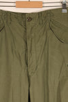 1978 Contract, M-L, U.S. Military, M65 Field Pants, Slightly Faded, Used