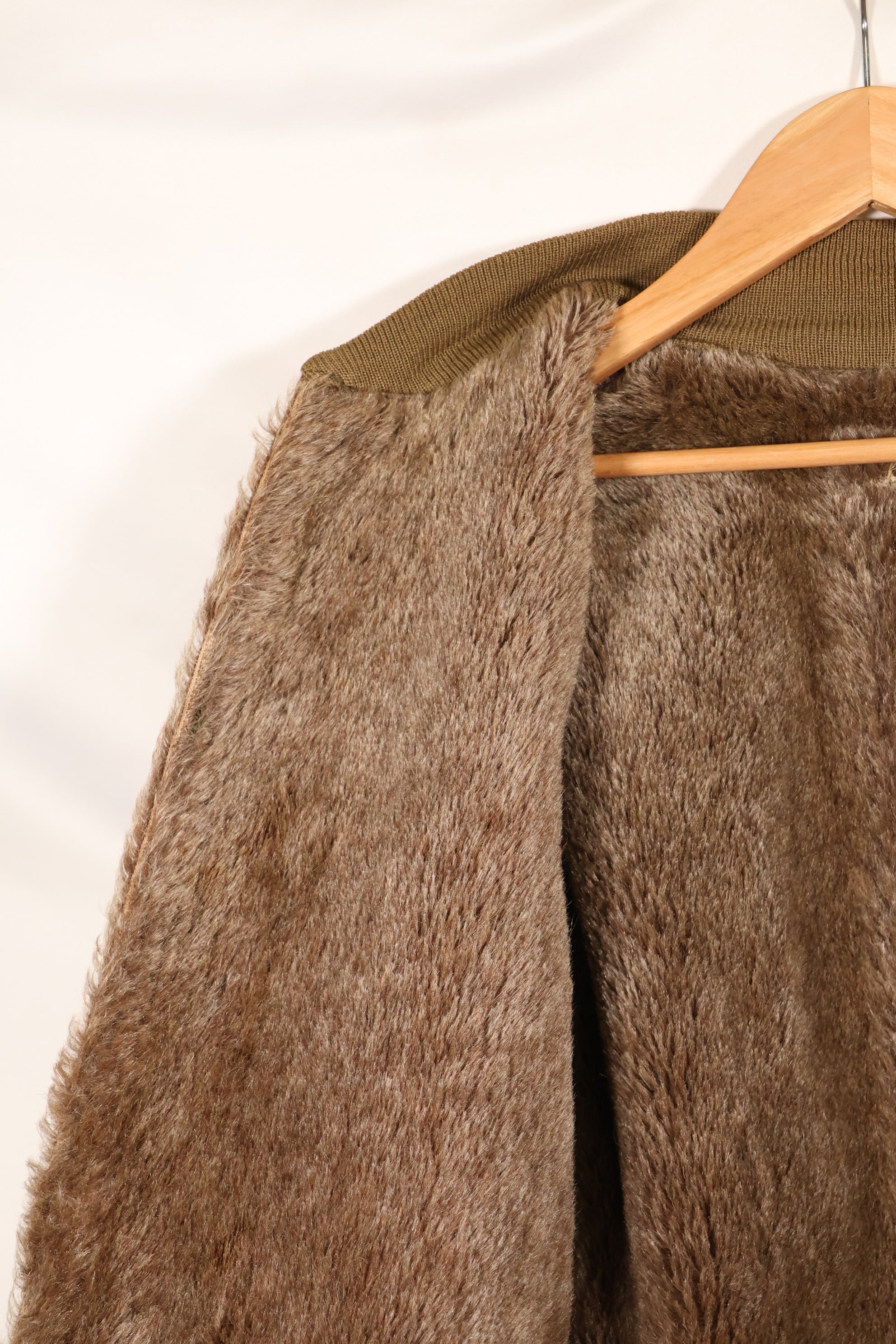 1940s WWII M-43 Field Jacket with thermal liner, used.