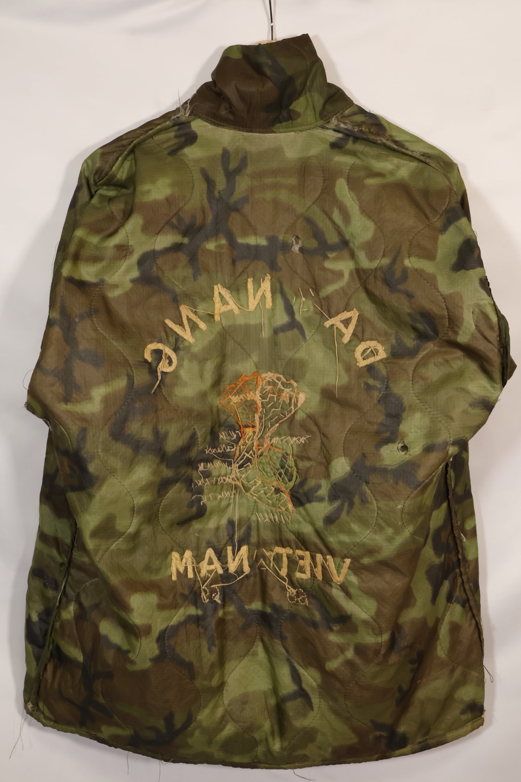 1968-69 large size Vietnam War tour jacket Viet Jean DA NANG used