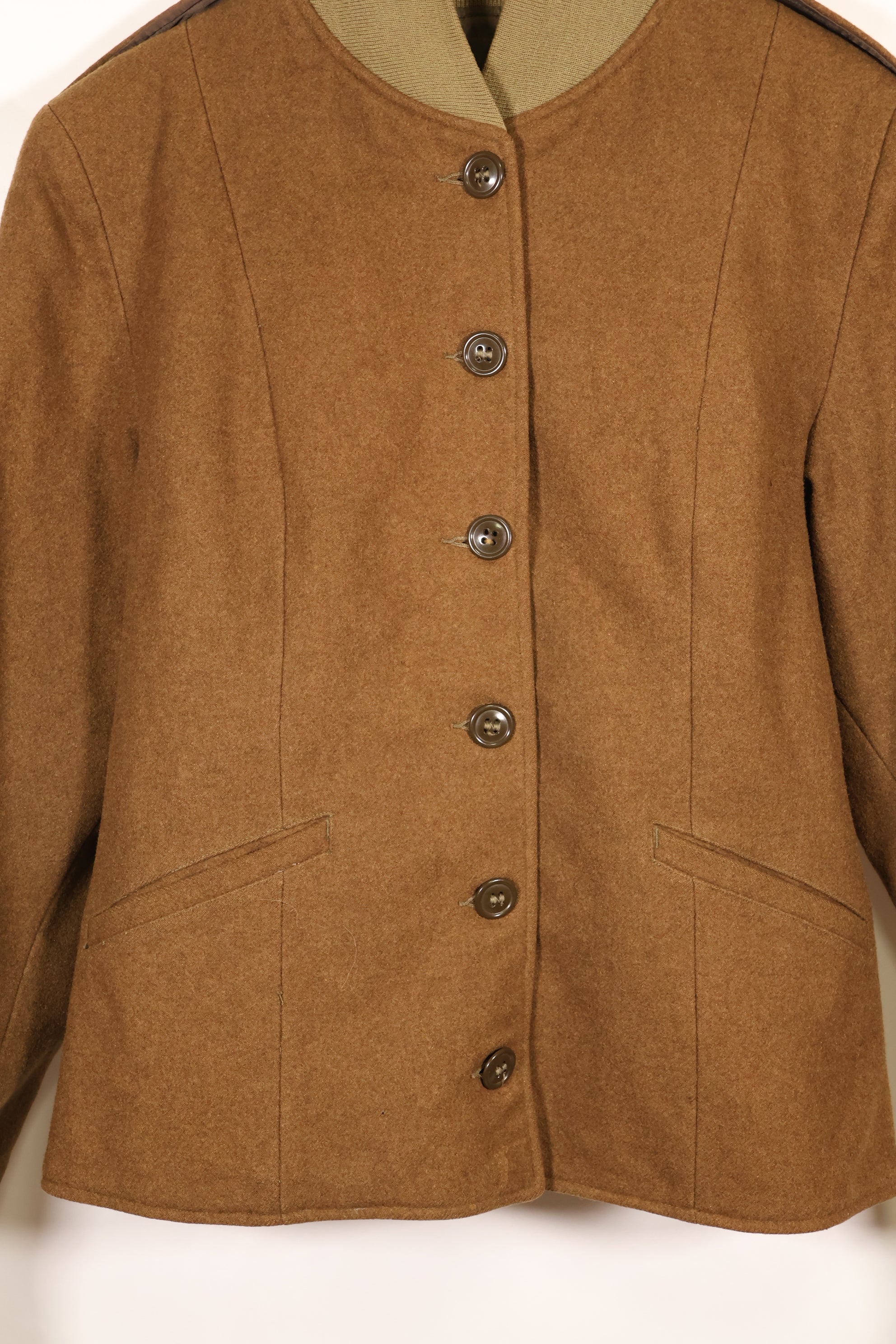 1940s WWII WAC U.S. Army Field Jacket Liner for Female Soldiers Used