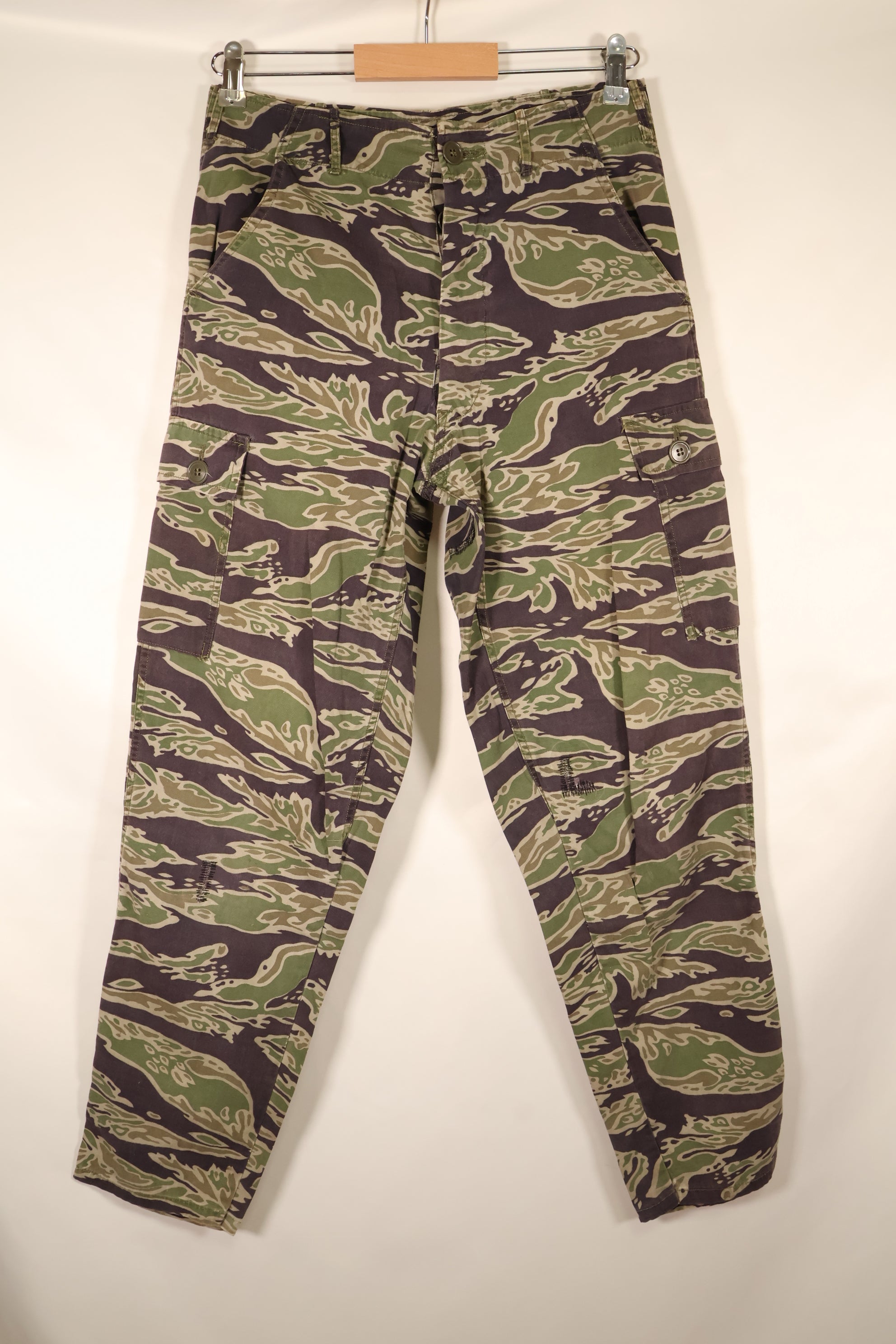 Late 1960s, A-L, Late War Lightweight Pattern, Tiger Stripe Pants, Used