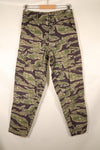 Late 1960s, A-L, Late War Lightweight Pattern, Tiger Stripe Pants, Used