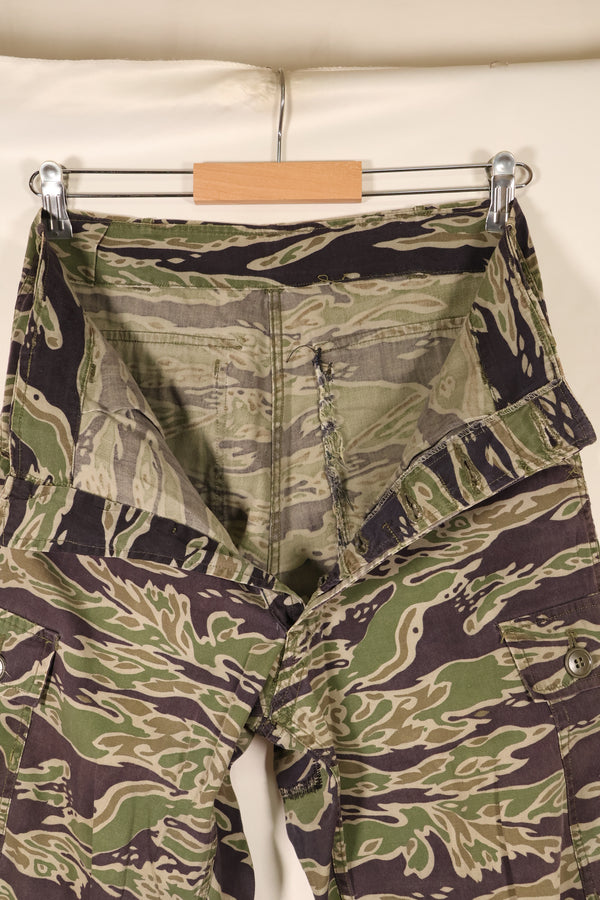 Late 1960s, A-L, Late War Lightweight Pattern, Tiger Stripe Pants, Used