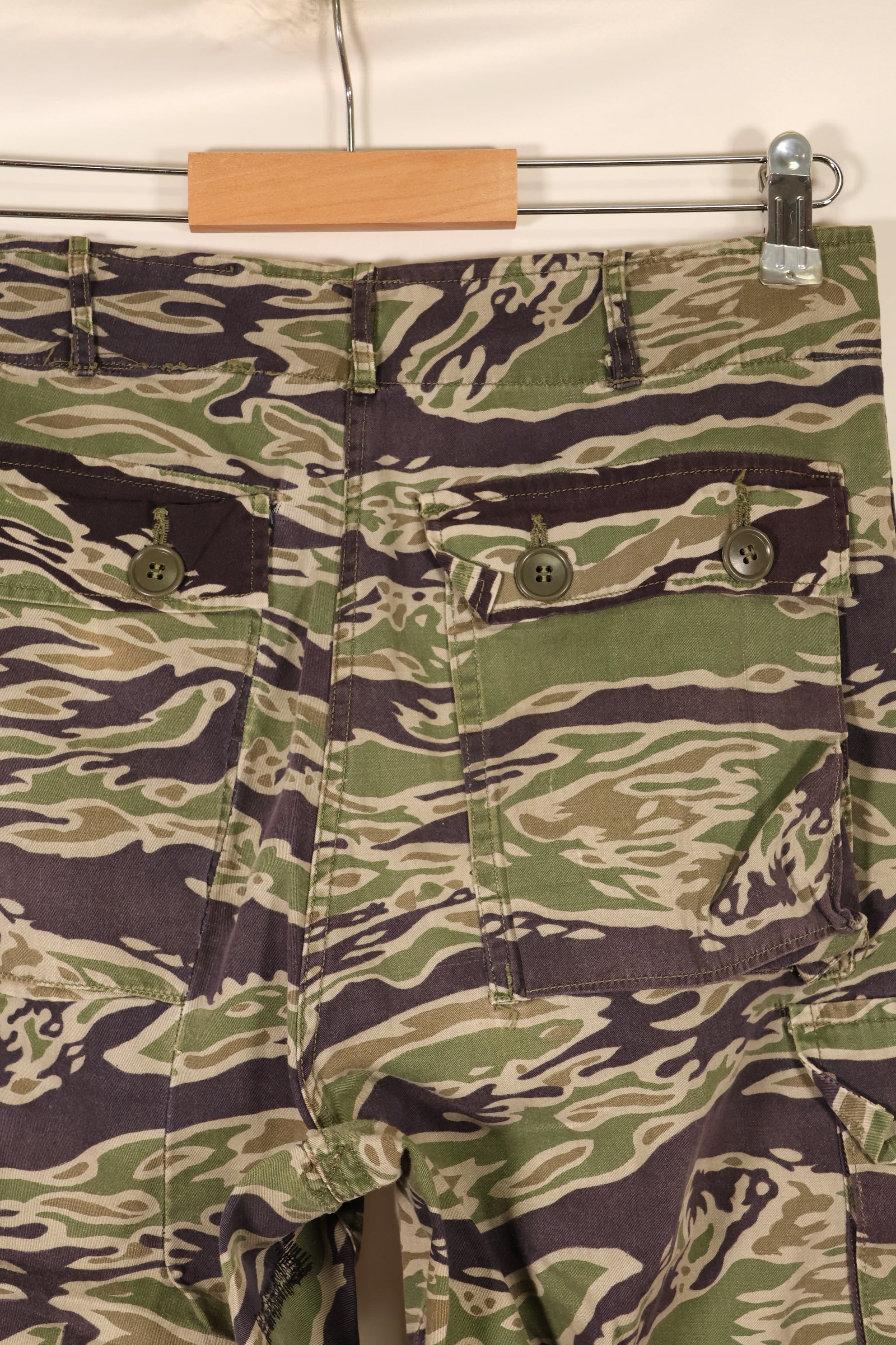 Late 1960s, A-L, Late War Lightweight Pattern, Tiger Stripe Pants, Used