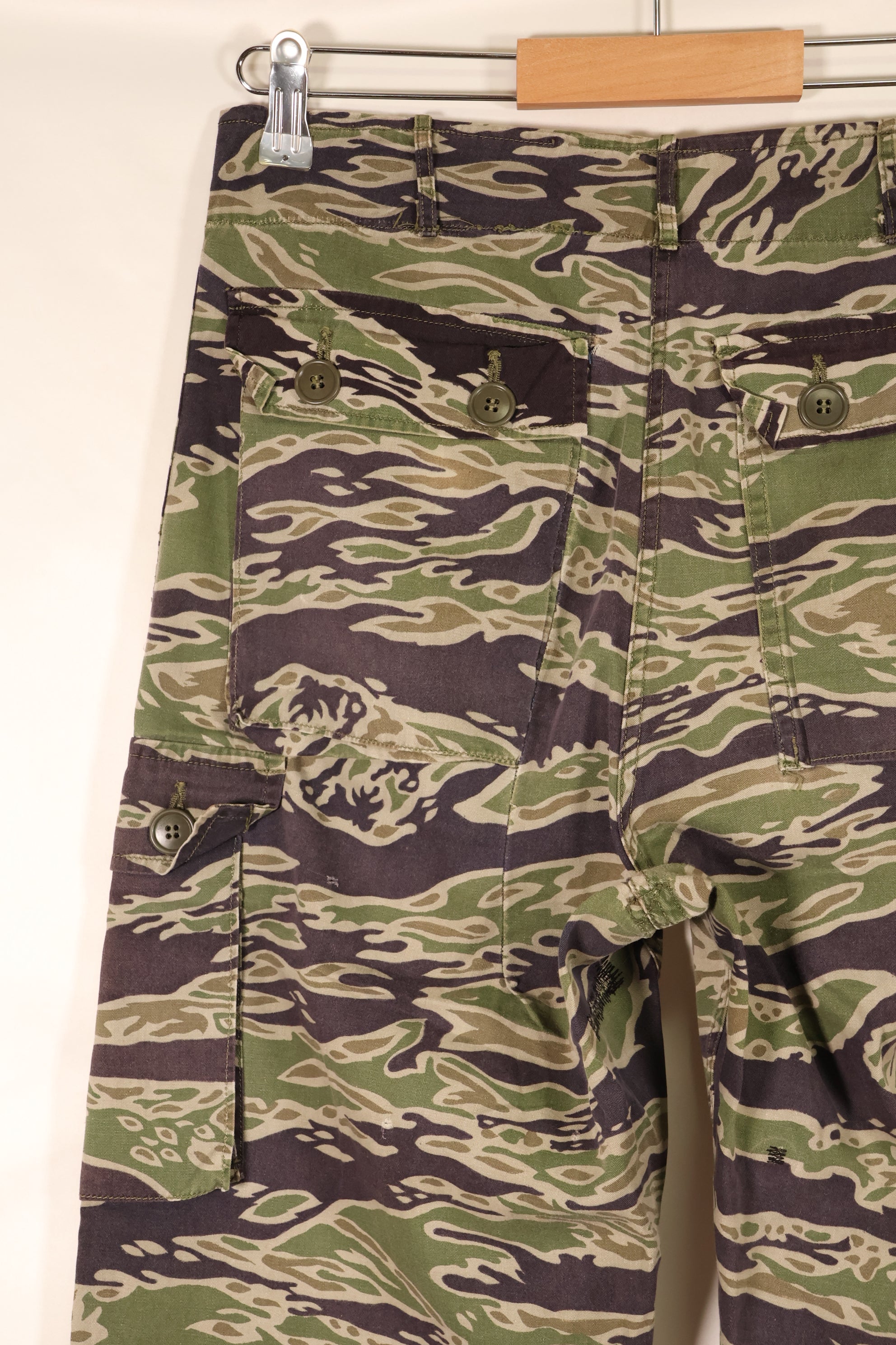 Late 1960s, A-L, Late War Lightweight Pattern, Tiger Stripe Pants, Used