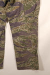 Estimated circa 1966; Privately sourced; Silver Tiger pattern; Tiger stripes; 2nd Model fatigue pants cut; Used