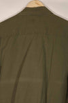 Real 1970 4th Model Jungle Fatigue Jacket M-R Sleeve stains, used.