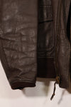 1969 Contract Size 46 US Navy G-1 Flight Jacket Heli Pilot Modified Rare Piece Used