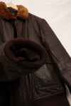 1969 Contract Size 46 US Navy G-1 Flight Jacket Heli Pilot Modified Rare Piece Used