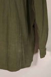 Real 1969 4th Model Jungle Fatigue Jacket with M-R 25th Infantry Division patch, used.