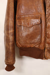 1940s size 42 USAAF A-2 flight jacket Rough Wear Clothing Co. used