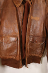 1940s size 42 USAAF A-2 flight jacket Rough Wear Clothing Co. used