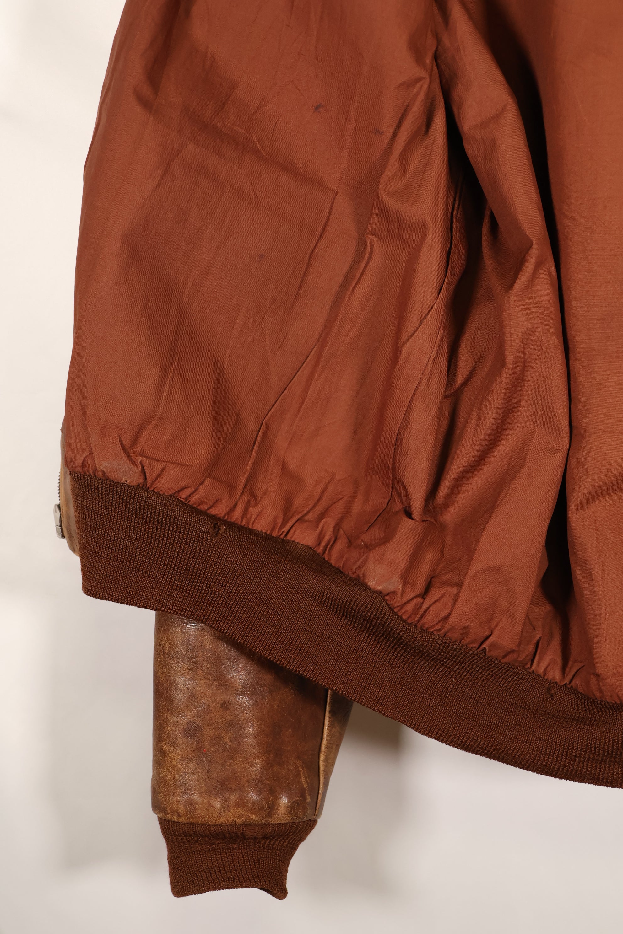 1940s size 42 USAAF A-2 flight jacket Rough Wear Clothing Co. used